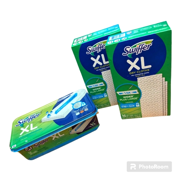 Swiffer Other - Swiffer XL Bundle- Wet & Dry Cloths